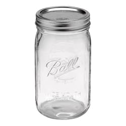 Wide Mouth Mason Jars Flour or Sweets Perfect for Storing Coffee 8 Labels & 1 Chalk Mark Sugar OAMCEG 6-Piece 17oz Airtight Glass Preserving Jars with Leak Proof Rubber Gasket and Clip Top Lids